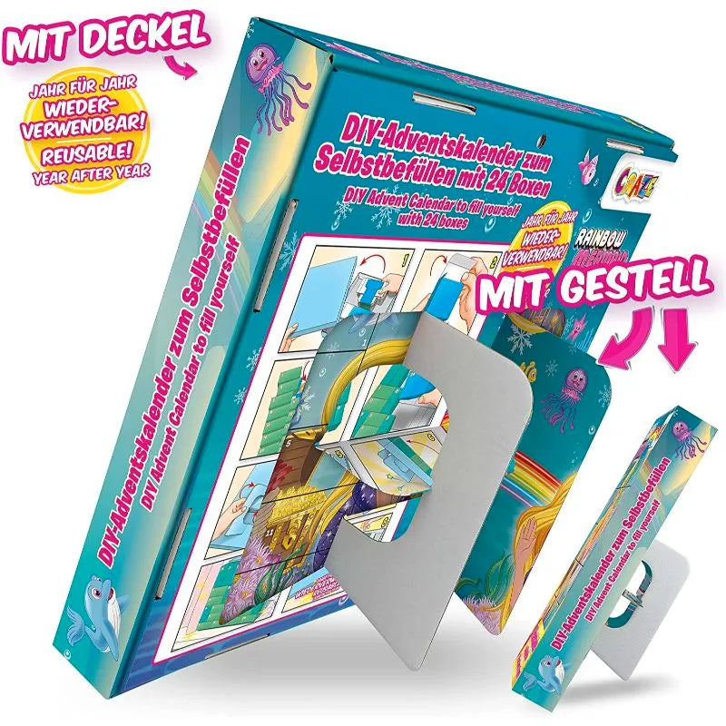 Advent box Leeg - 24 Dagen Herbruikbaar