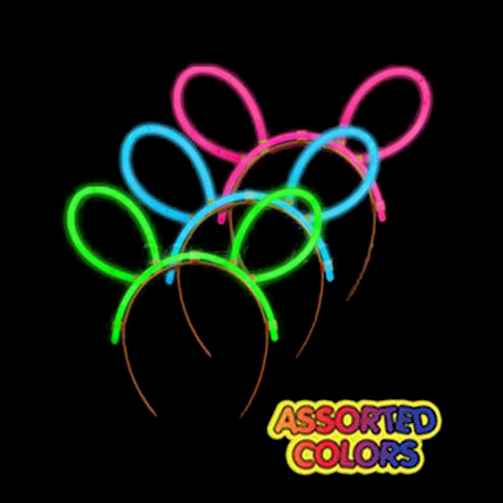 Glow in the dark hoofdband headband