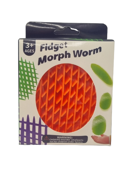Fidget Worm Nieuwste Fidget 2024 - In kleuren leverbaar
