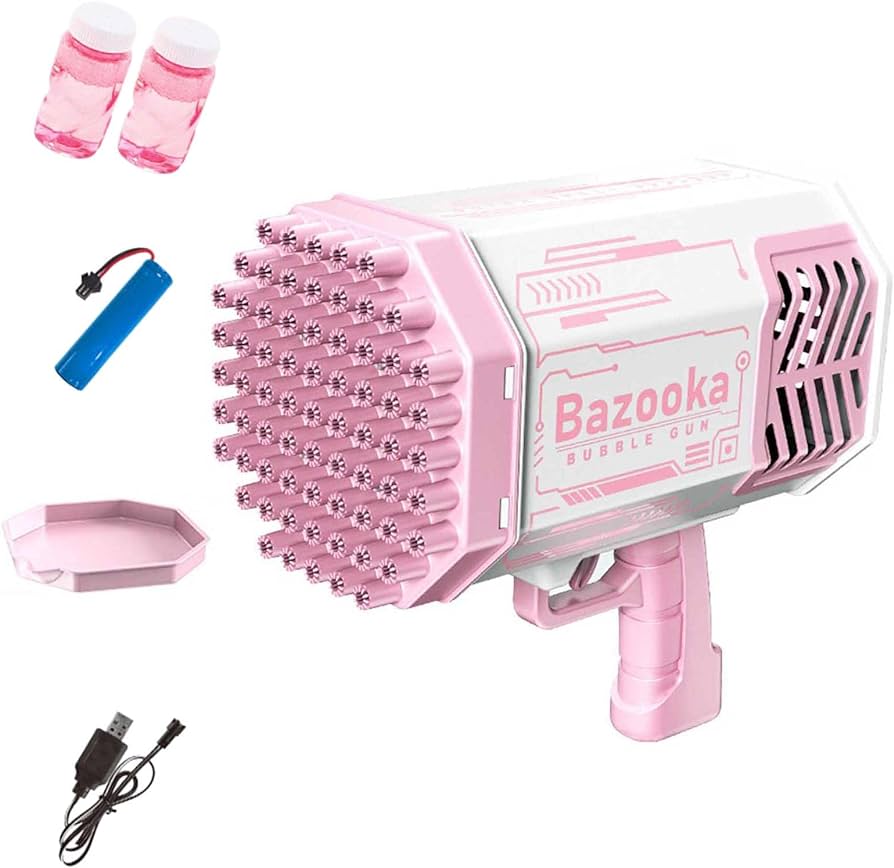 Bazooka Pistool - Bubble Gun - Waterpistool - Bellenblaas - Bellenblaasmachine - Roze