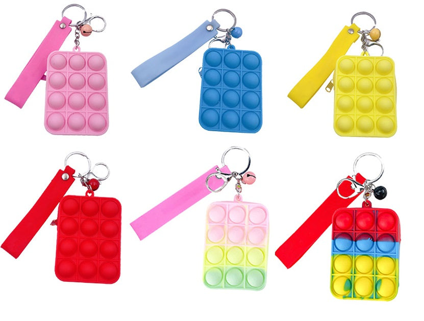 Pop it Sleutelhanger Tasje