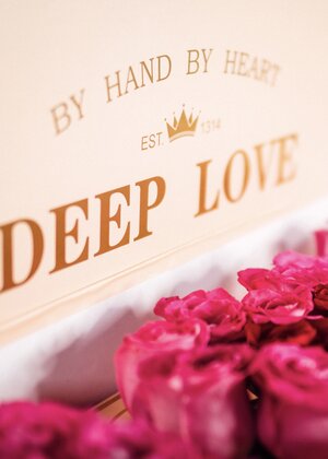 Rozen Flowerbox I love You - White Box Deluxe