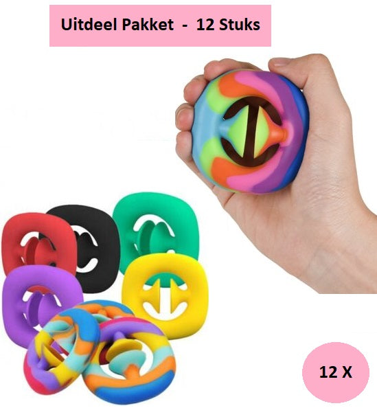 UitdeelPakket Fidget Snappers 12 stuks