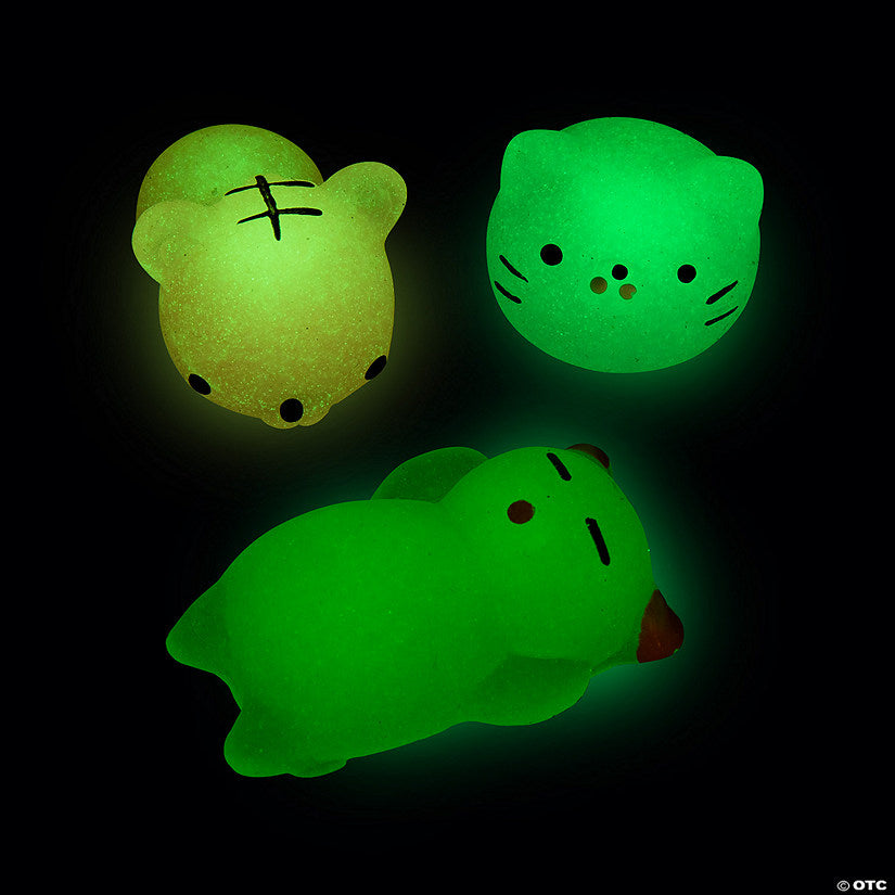 mochi glow in dark 6 stuks