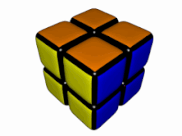 Rubiks Cube model 2X2