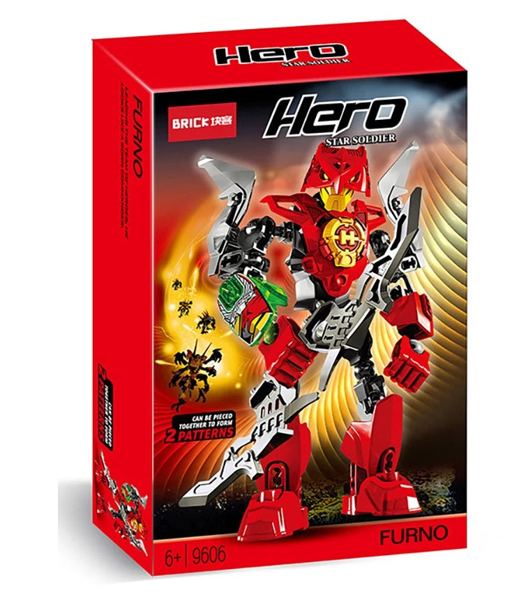 Brick Bouwstenen Hero Star Soldier 9601/9602/9603/9604/9605/9606