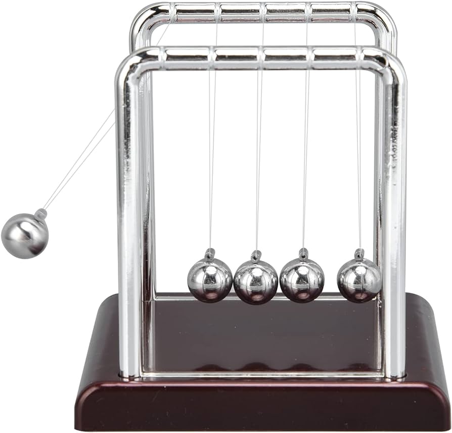 Newton  Cradle - decoratie natuurkunde