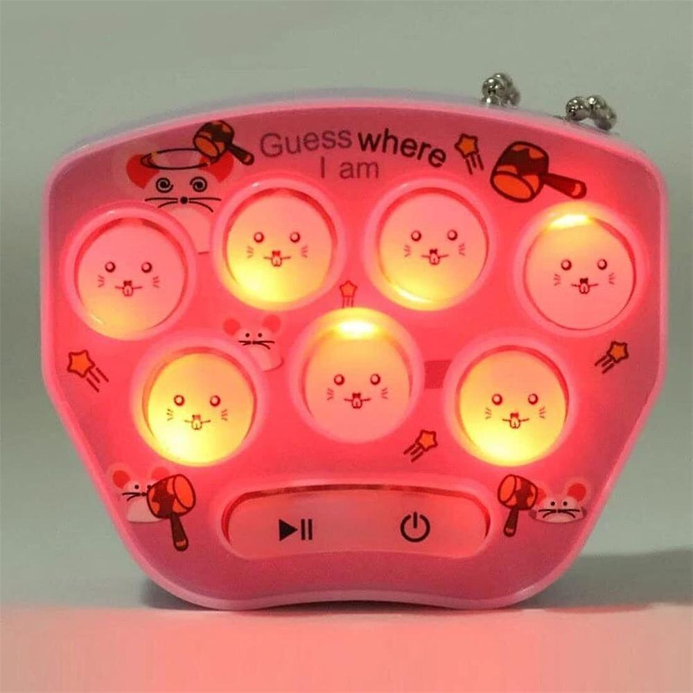 Whack-a-mole Game Mini Game hamster - Kleur Roze