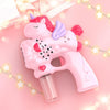 Unicorn Roze Led Bubble Blaster machine