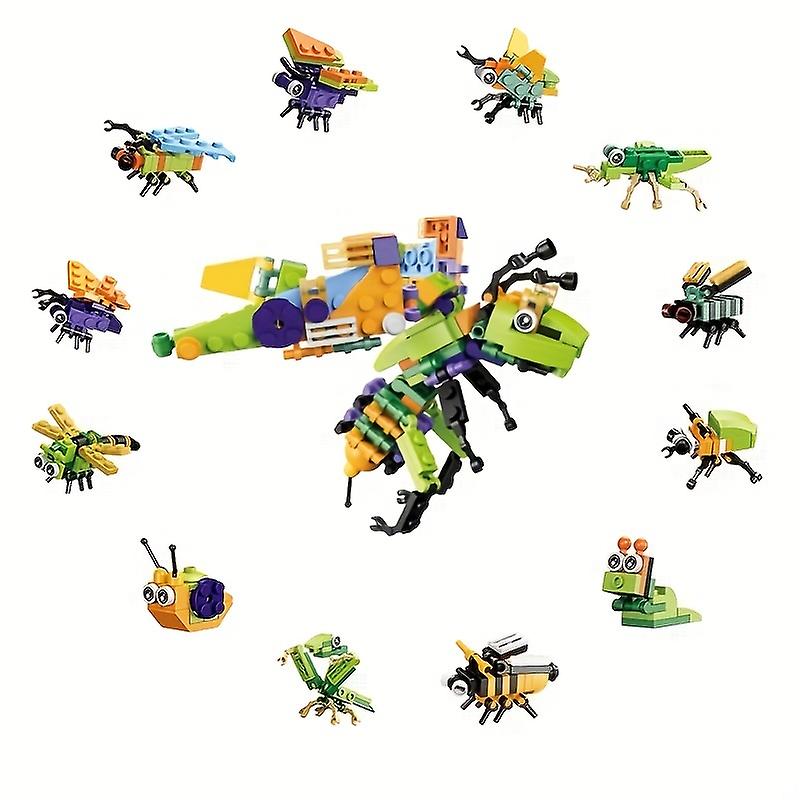 Bricks Insecten  Grote Spin 12in1 Display - totaal 12 ballen mystery gevuld