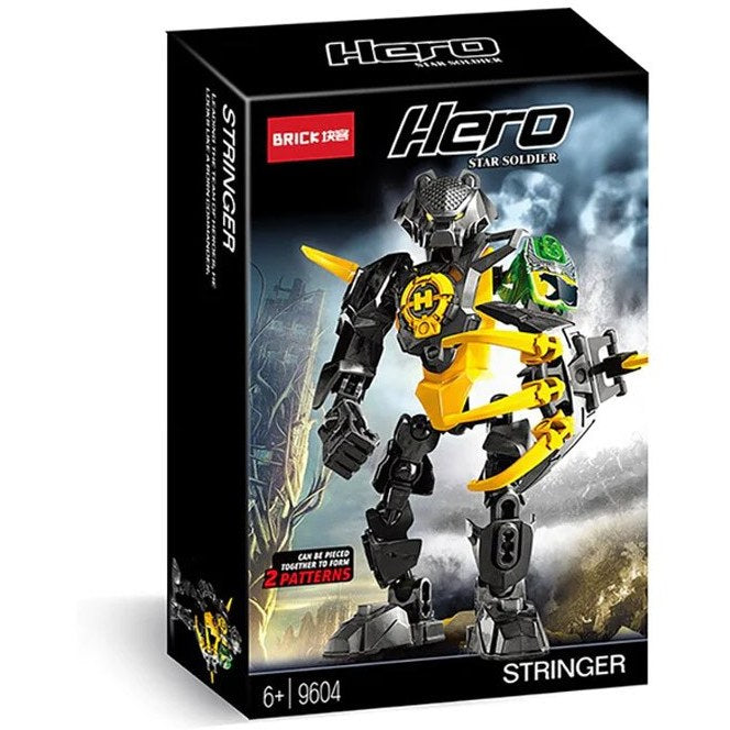 Brick Bouwstenen Hero Star Soldier 9601/9602/9603/9604/9605/9606