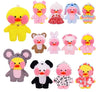 Lalafanfan - Paper Duck knuffel - 30 cm Groot - 3 Kleuren