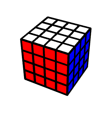 Rubiks Cube 4x4 / Moeilijkheidsgraad 4-Sterren
