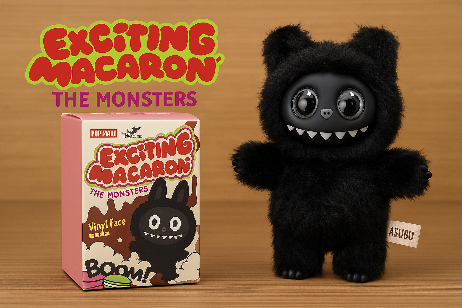 Lafufu -  Kawaii Knuffel Exciting Macaron Limited Edition