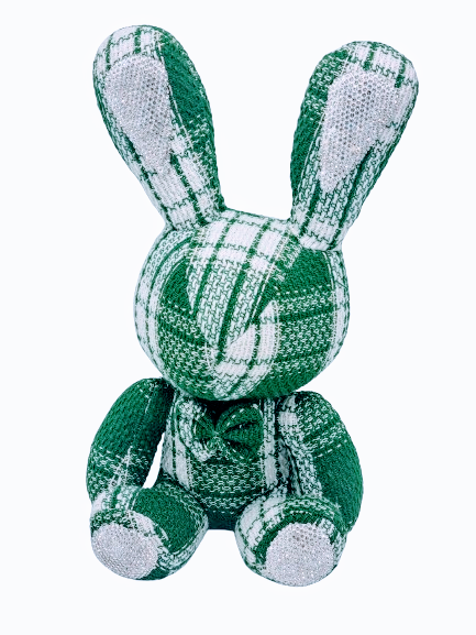 Konijn met Diamant Steentjes Pluche Knuffel 38 cm