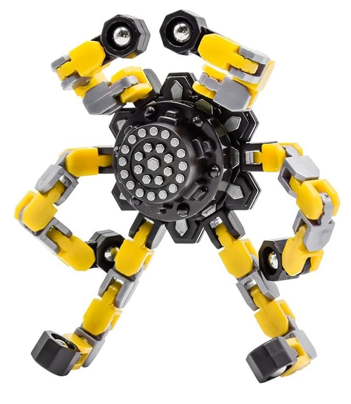 Fidget Wacky Spinner Fingertip - Wacky Track Spiner Robot