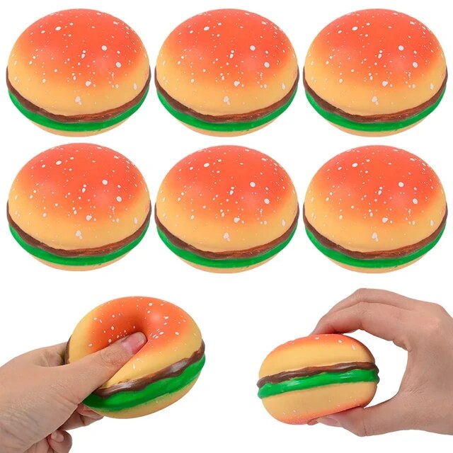 Hamburger Squishy Model - Antistress Fidget