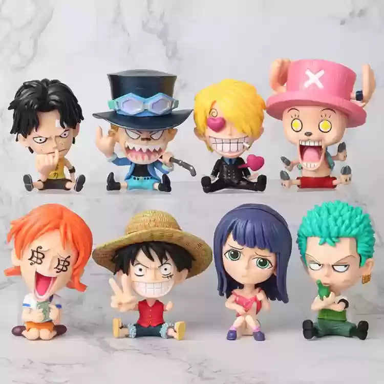 One Piece 10 cm Figuren - Spaar ze allemaal