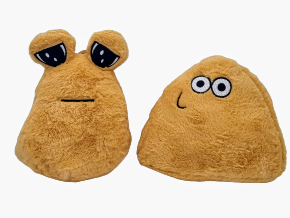 Pou Poe Knuffel 22 cm - Kawaii - Sad - Alien