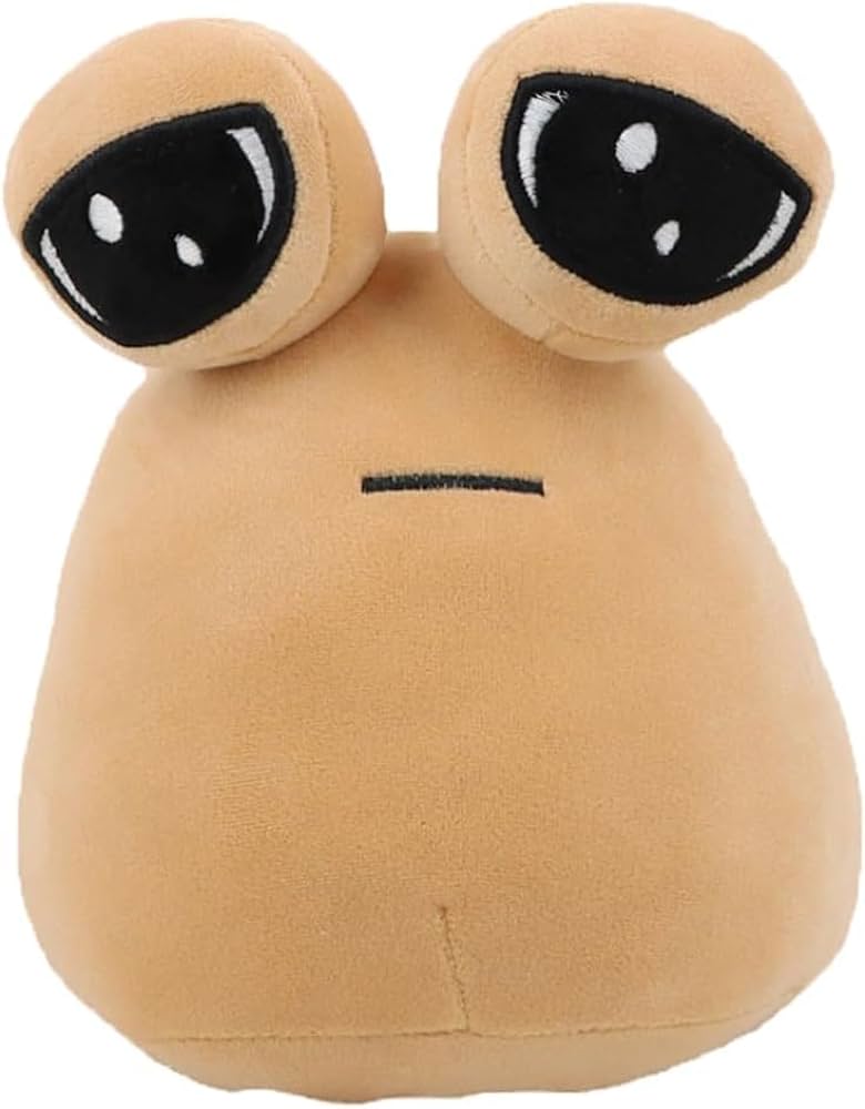 Pou Poe Knuffel 22 cm - Kawaii - Sad - Alien