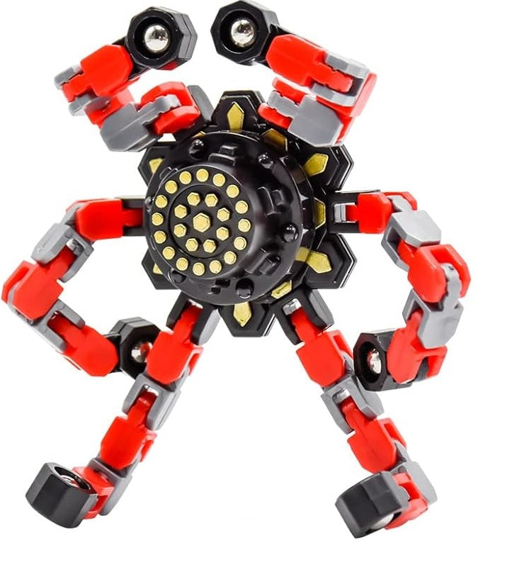 Fidget Wacky Spinner Fingertip - Wacky Track Spiner Robot