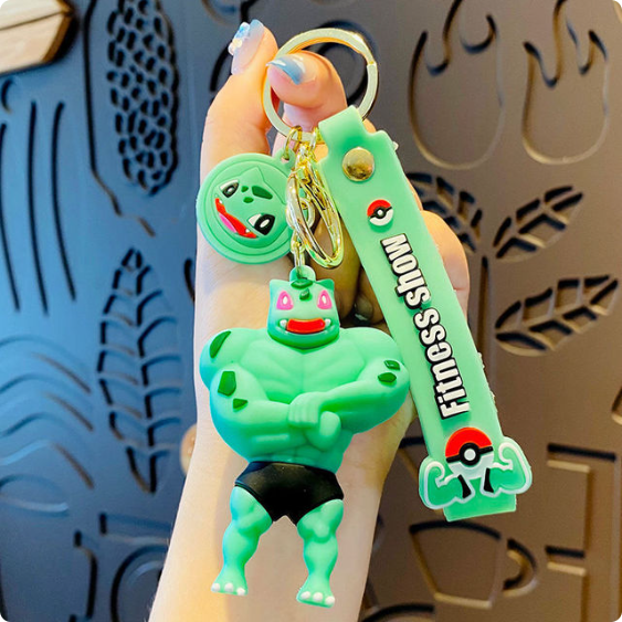 Pokemon Bulbasaur Fitness Sleutelhanger