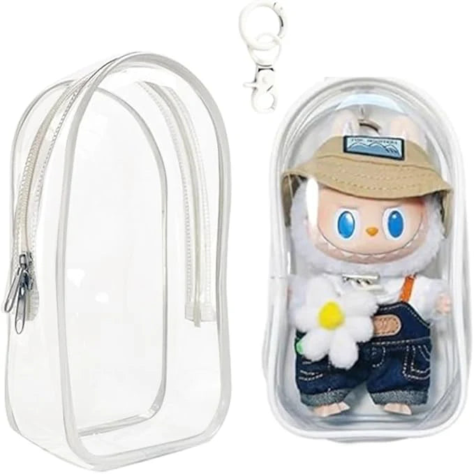 Opbergtasje geschikt voor  Kawaii Knuffels  / Lafufu  – 16 cm | Vrolijke Kleuren