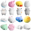 Mochi mochies squishie 12 stuks glitter en normaal