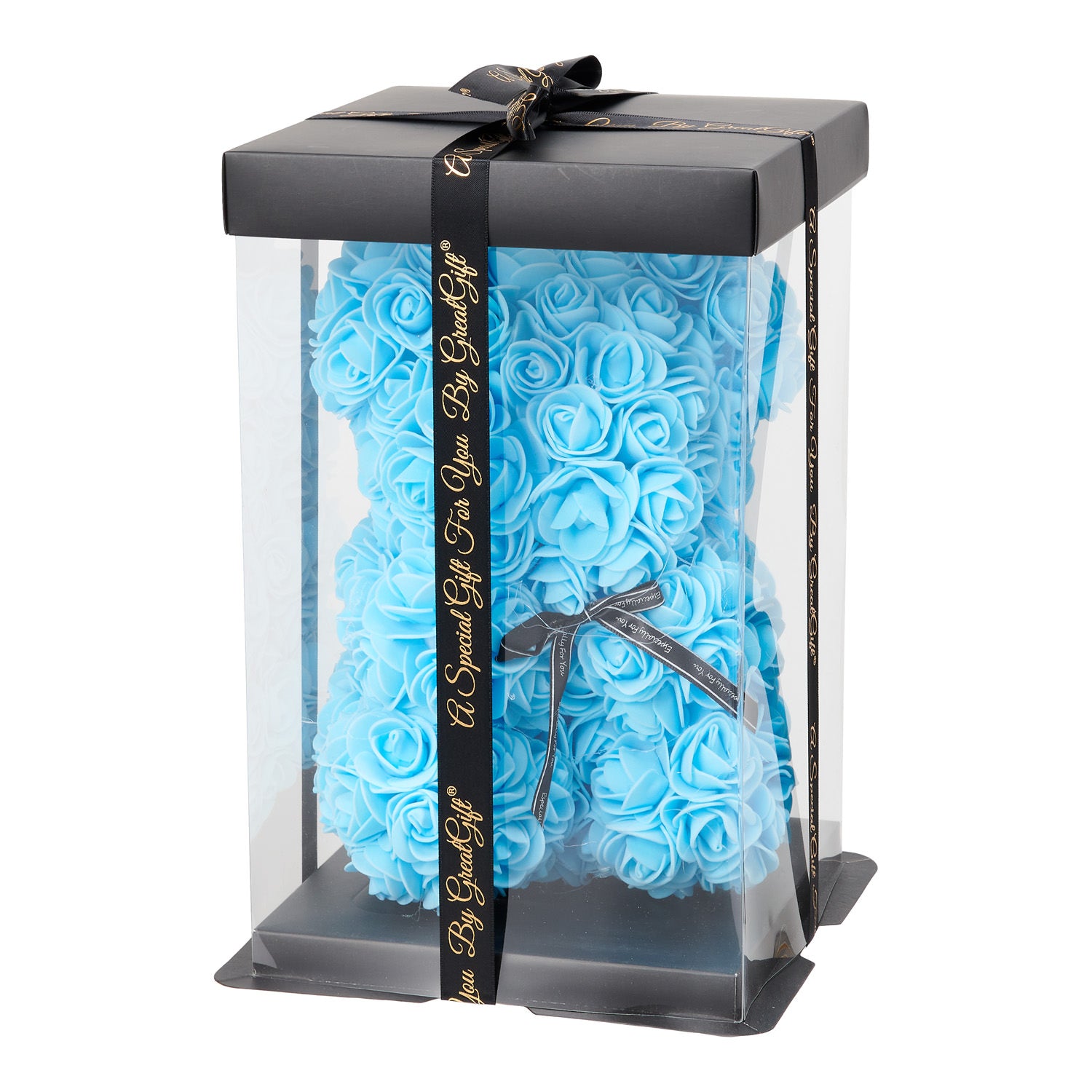 Rozen Beer Baby Blauw In GiftBox