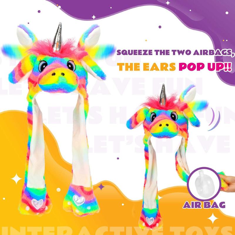 Funny hoed Muts Rainbow model
