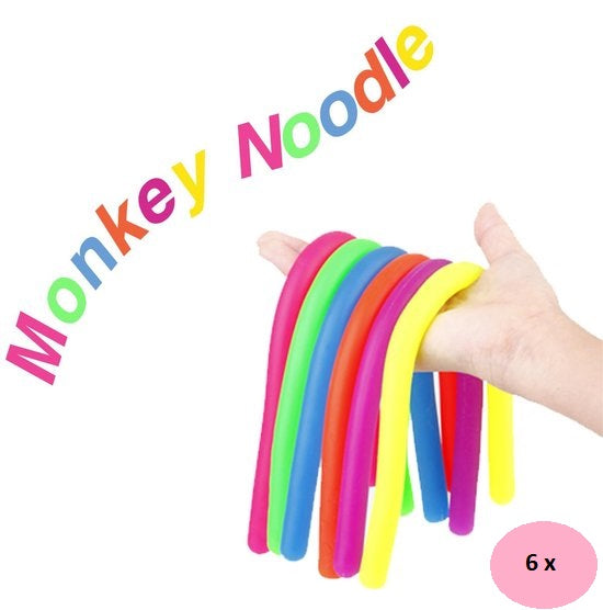 Monkey Noodles - 6 Pack - Fidget Toys