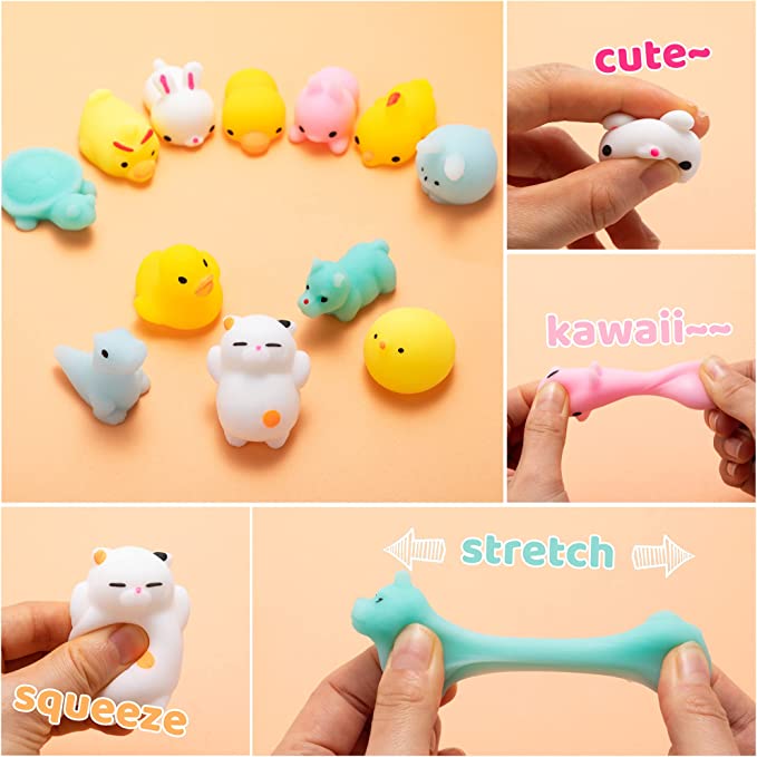 12 stuks gevulde eieren mochies squishy