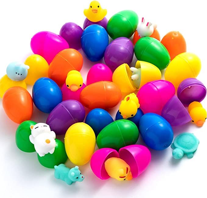 12 stuks gevulde eieren mochies squishy