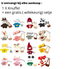 Lalafanfan - Paper Duck knuffel - 30 cm Groot - 3 Kleuren
