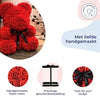 Rozen Beer 37 Cm Rood