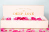 Rozen Flowerbox I love You - White Box Deluxe