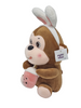 Bubble Tea thee Knuffel Pluche aap - licht bruin - 27cm