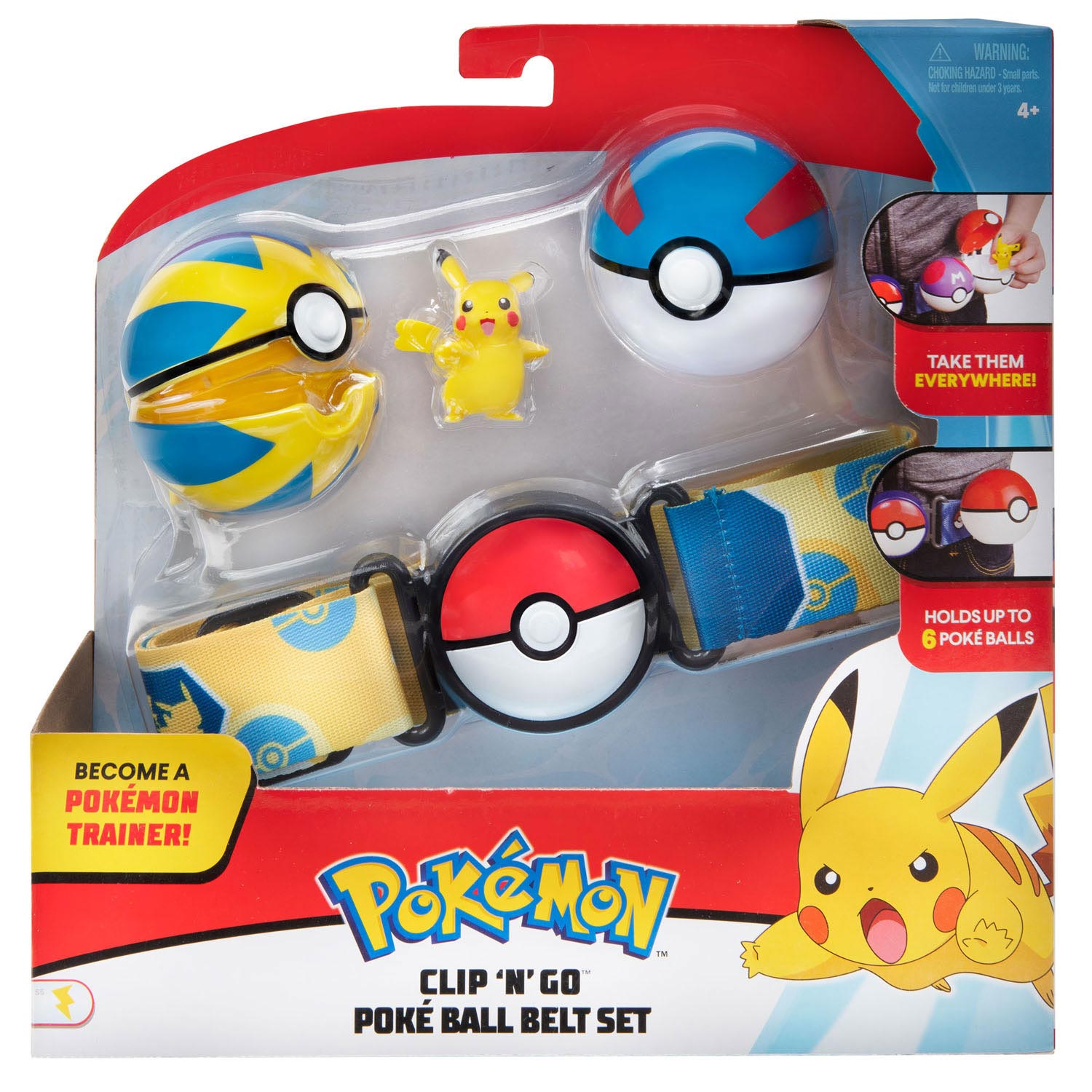 Pokemon Clip N Go Poke Bellt Pikachu