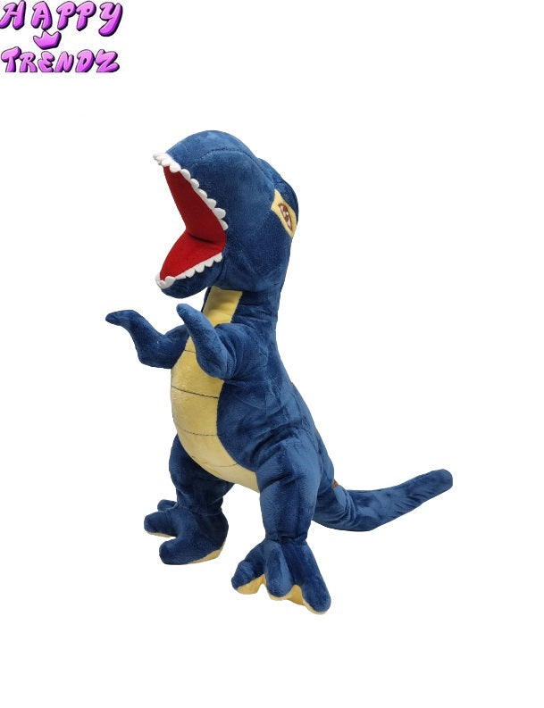 Dino Pluche 58 cm Groot - Blauw