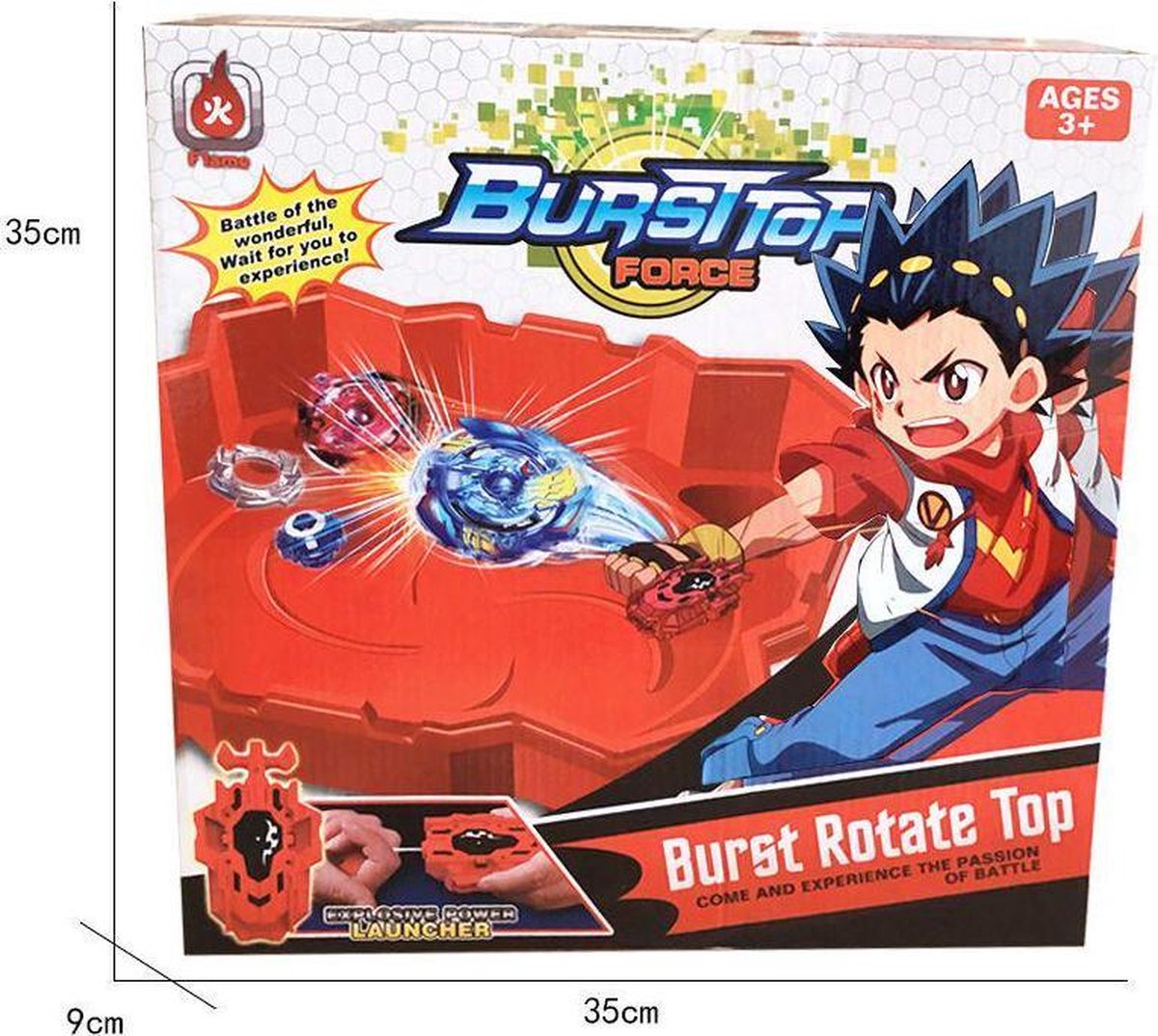 Burststop Cadeau box Compleet Top Set