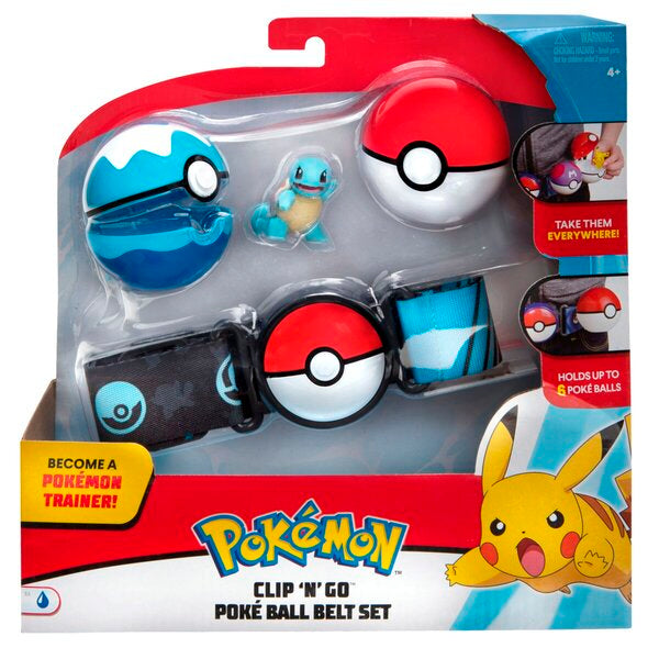 Pokemon Clip N Go Poke Bellt Carapuche Squirtle Schiggy