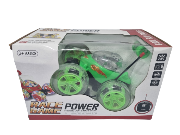 RC Auto Stunt 360 light sound Rood