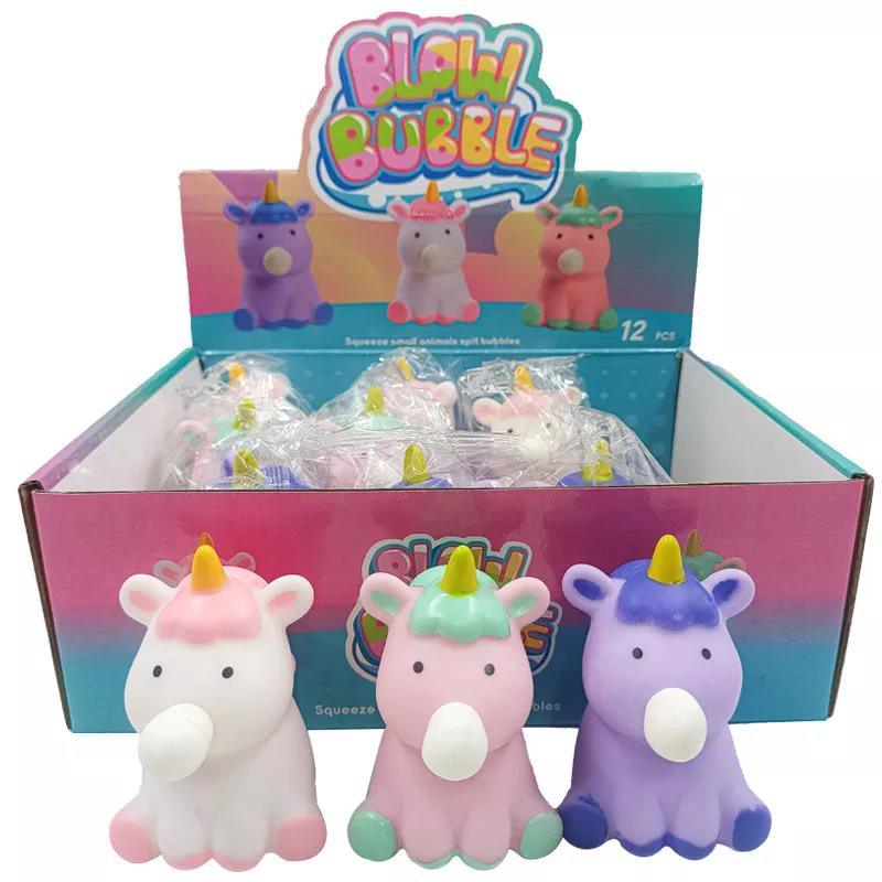 Squishy Unicorn Knijp Dier