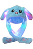 Funny Hoed muts Rabbit Blauw blue