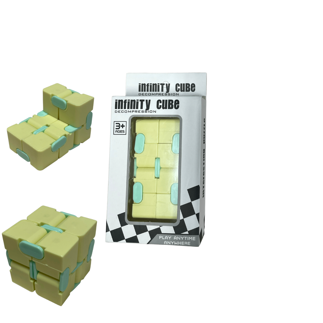 Infinity Cube - Geel