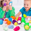 12 stuks gevulde eieren mochies squishy