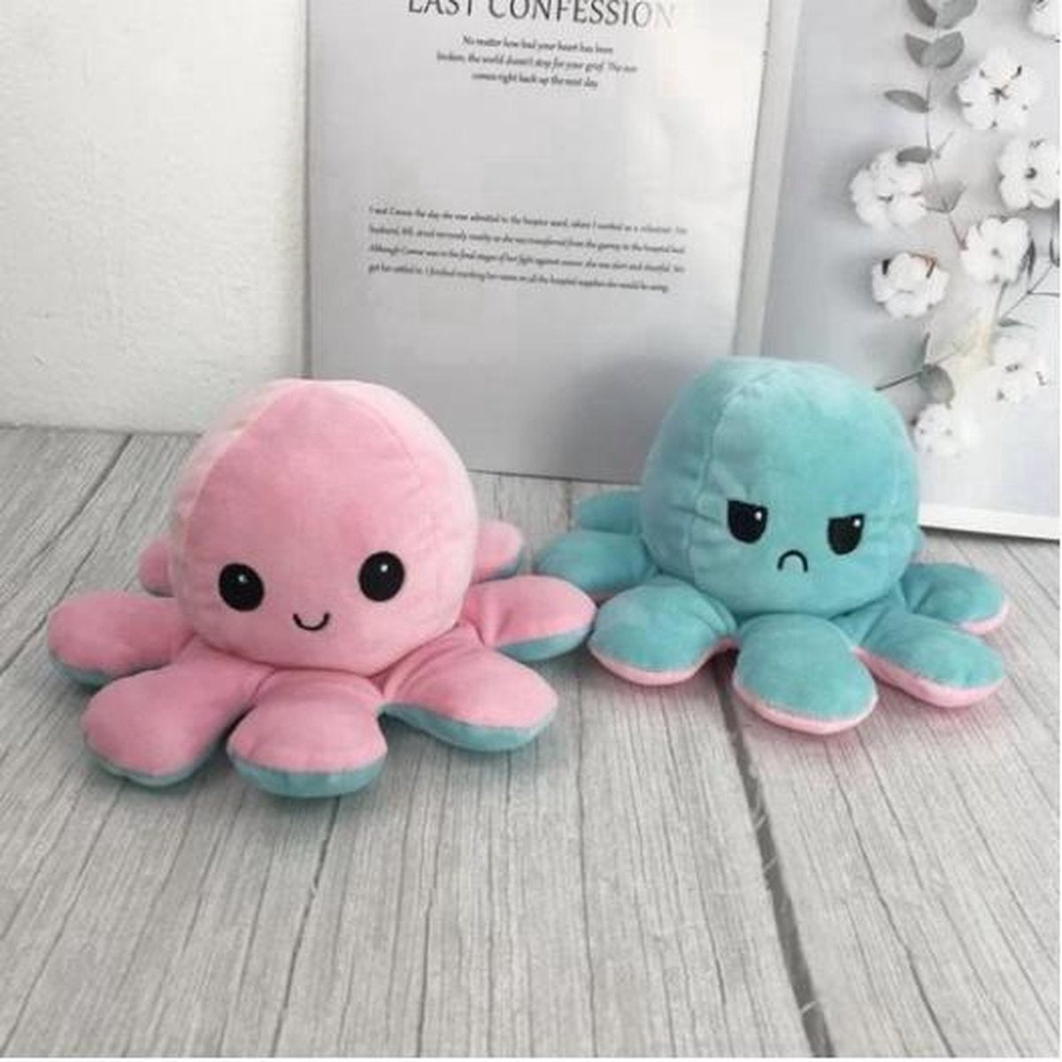 Mood Octopus Mint Groen Roze