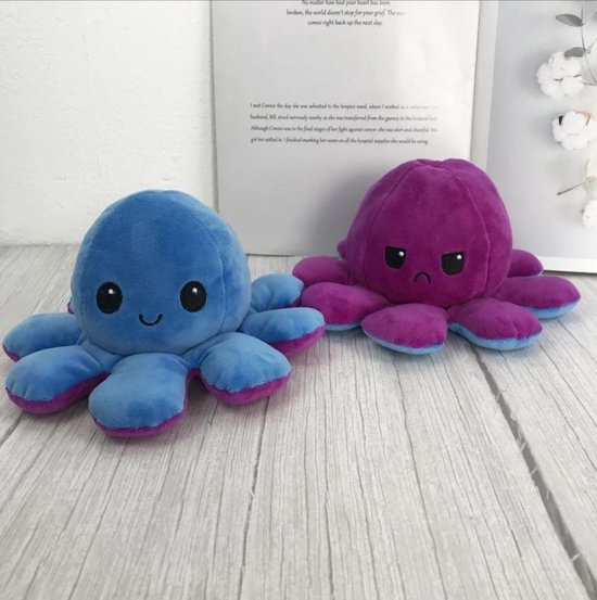 Mood Octopus Blauw Paars