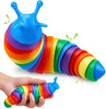 Fidget Slak Slug - 20CM - Rainbow Kleuren