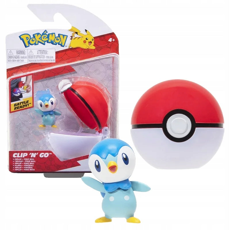 Pokemon Clip N Go Piplub + Poke Ball